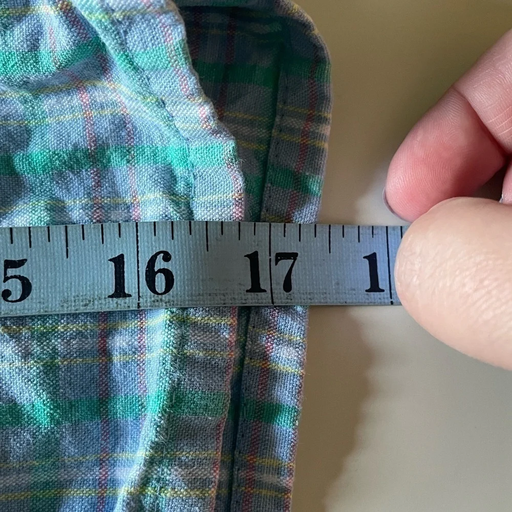 Vintage Osh Kosh B’Gosh Plaid Overalls Size 3-6 months